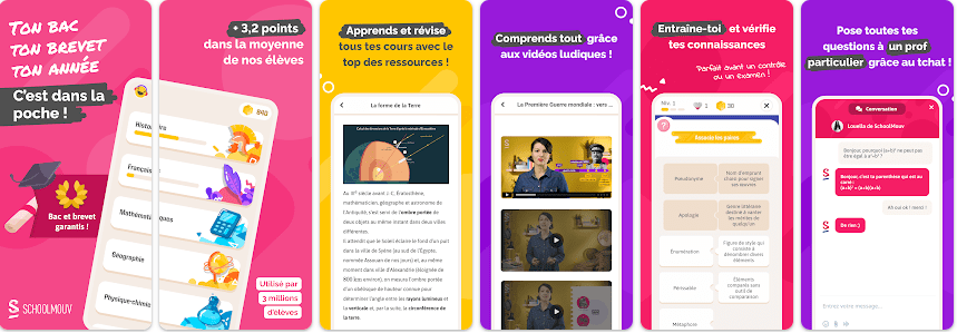 Schoolmouv, avec des vidéos explicatives