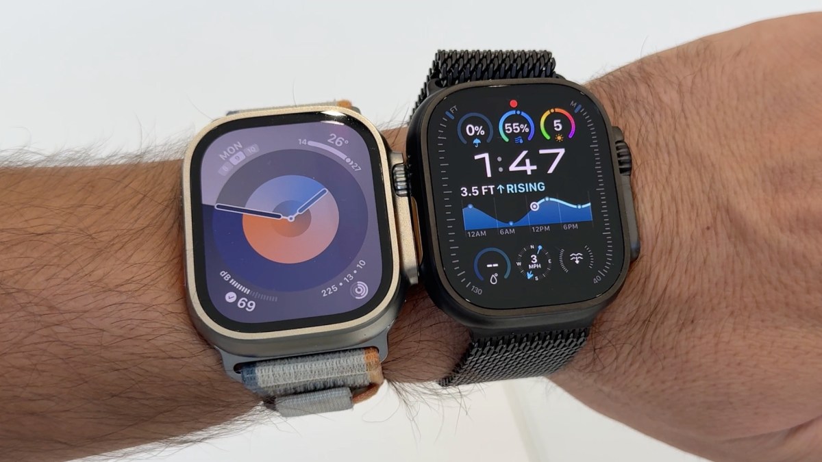 L'Apple Watch Ultra 2 reste au catalogue, désormais en deux couleurs. Elle conserve l'ancienne puce.