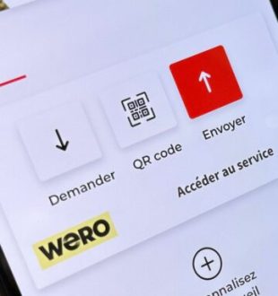 Wero dans l'application Société Générale. // Source : Numerama