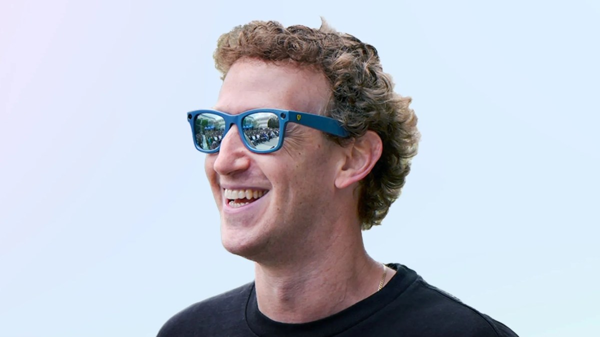 Mark Zuckerberg et les lunettes Meta Ray-Ban. // Source : Meta