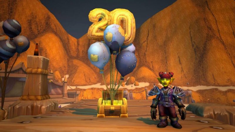 World of Warcraft va corriger un défaut avec la monnaie d’anniversaire des 20 ans