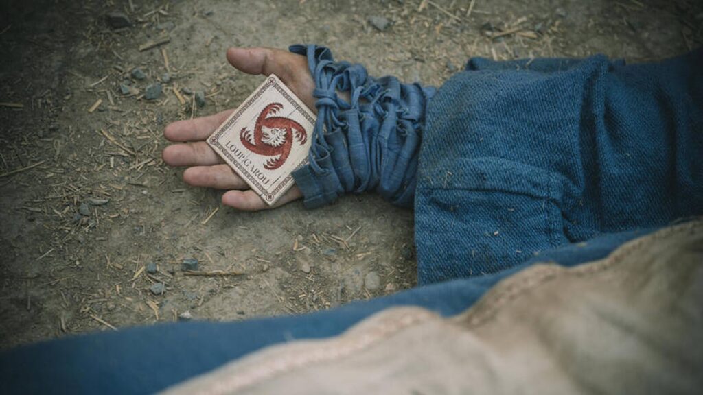 A Werewolf card in the Netflix film // Source: Netflix