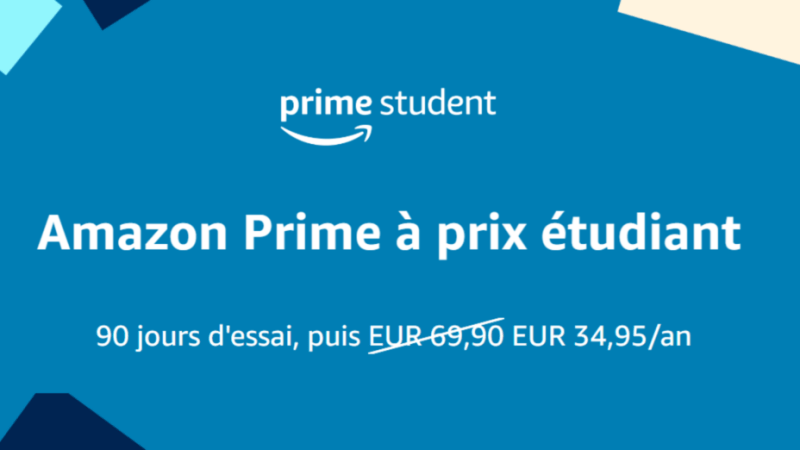 Amazon Prime est à moitié prix pour les étudiants, avec trois mois d’essai gratuit