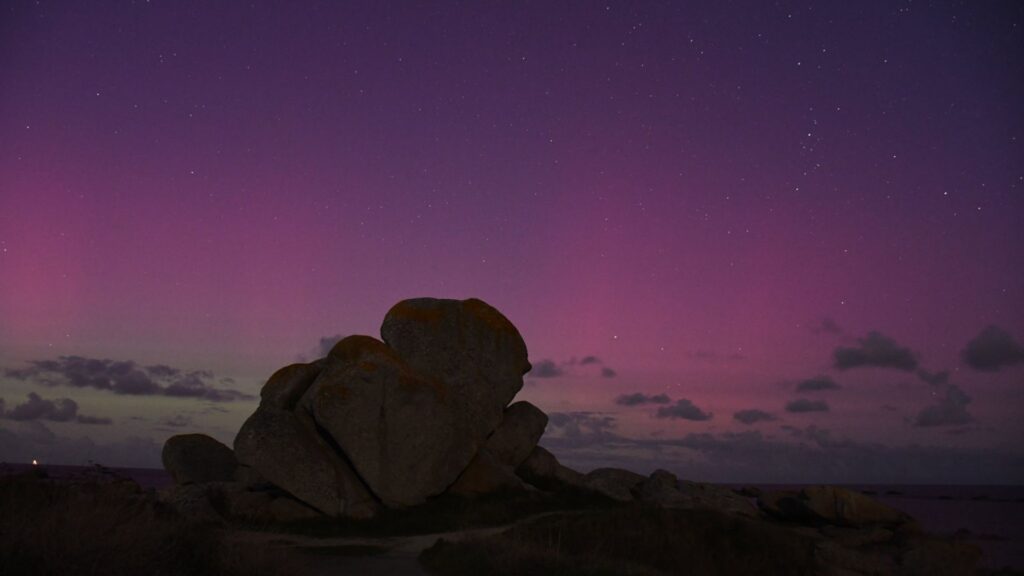 Depuis le Finistère. // Source : Via X @MM_29_01 (photo recadrée)
