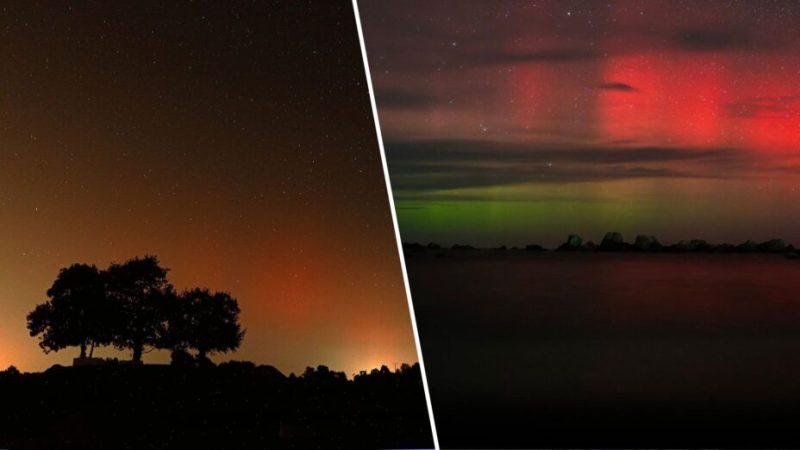 Aurores boréales en France : les sublimes photos du 7 octobre