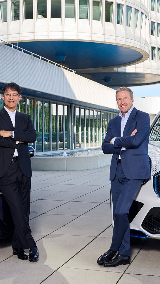 Partenariat BMW et Toyota sur l'hydrogène // Source : BMW 