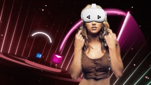 Britney Spears arrive sur les casques Meta Quest dans Beat Saber. // Source : Numerama