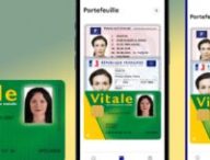 Bientôt la carte Vitale dans France Identité ? // Source : Montage Numerama