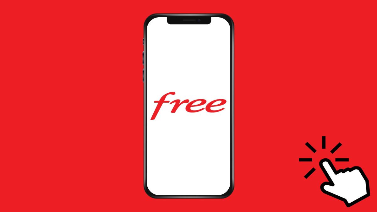 Le logo de Free sur un smartphone // Source : Numerama