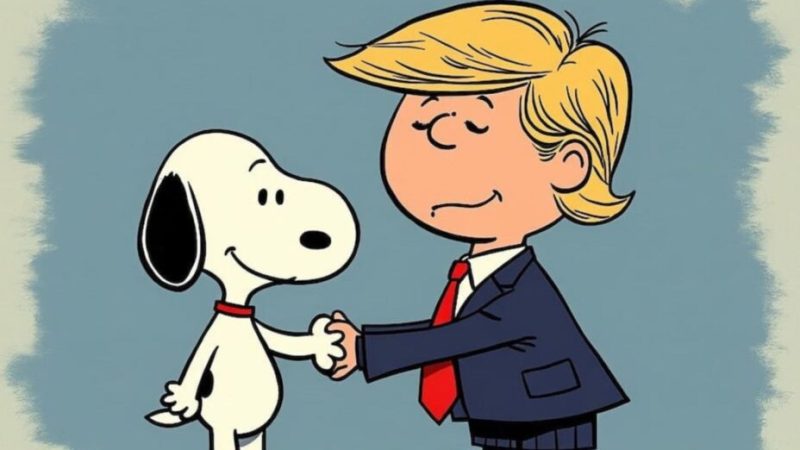 Snoopy est-il pro-Trump ? La communauté se déchire