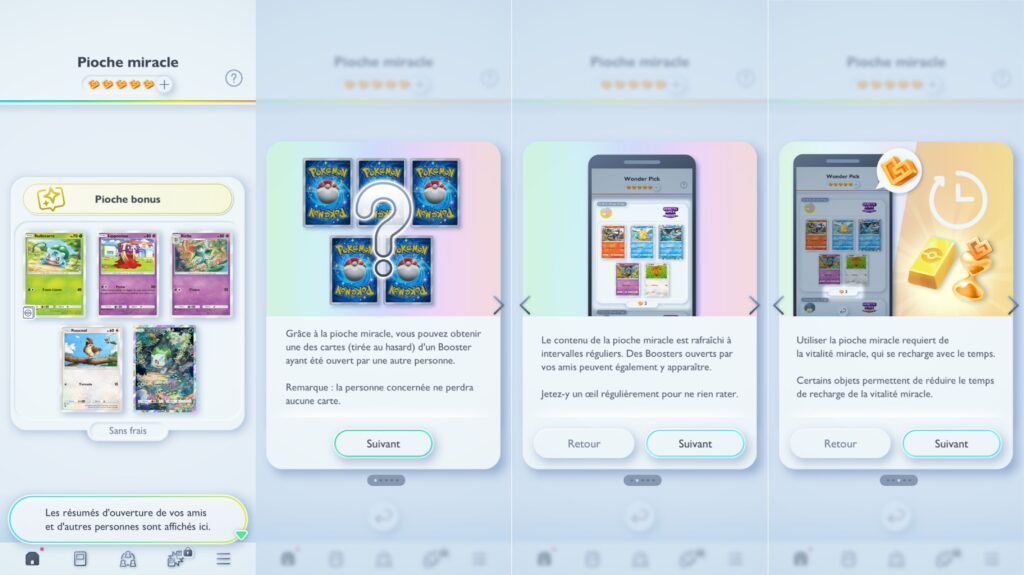 Le fonctionnement des Sabliers Boosters dans Pokémon Pocket // Source : Numerama