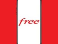 Le logo de Free sur un smartphone // Source : Numerama