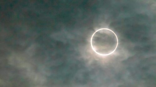 Éclipse annulaire. // Source : Flickr/CC/B Lucava (photo recadrée)