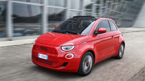 Fiat 500e (RED) // Source : Fiat