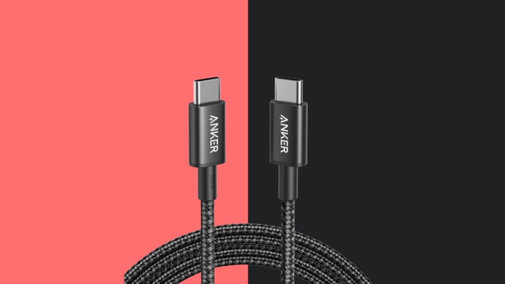 Câble tressé Anker USB-C vers USB-C