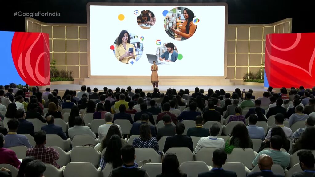 La conférence Google for India 2024 // Source : Google India