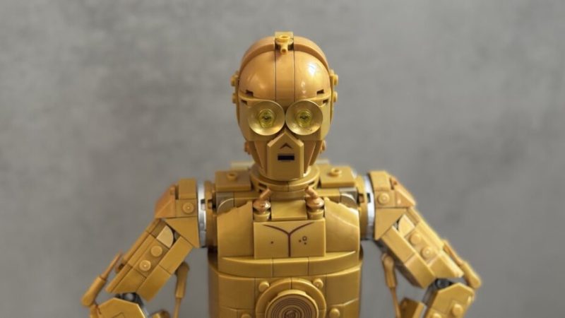 La version Lego de C-3PO : la statuette des Oscars en plus mignonne