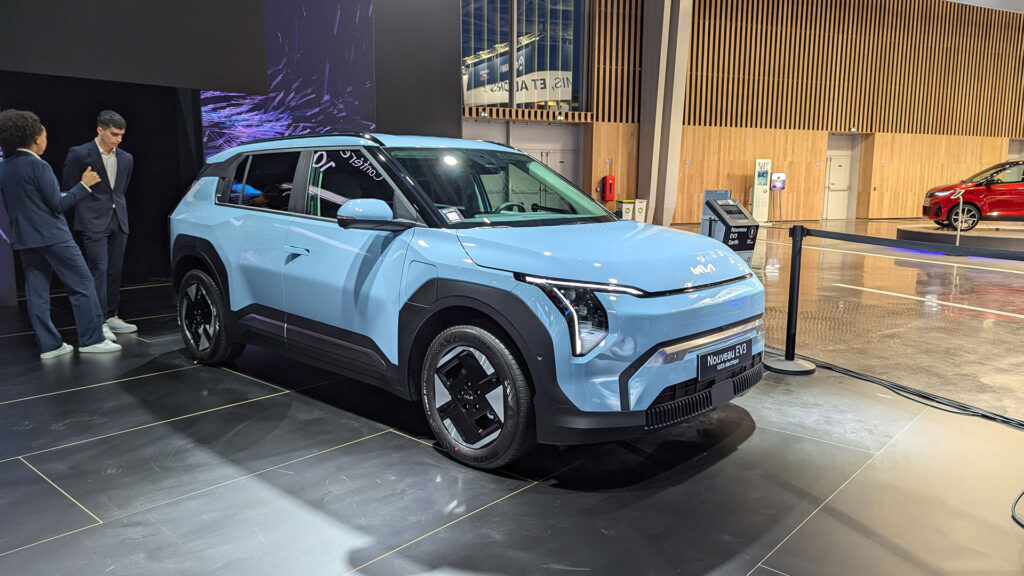 Kia EV3 au Mondial de Paris 2024 // Source : Raphaelle Baut pour Numerama