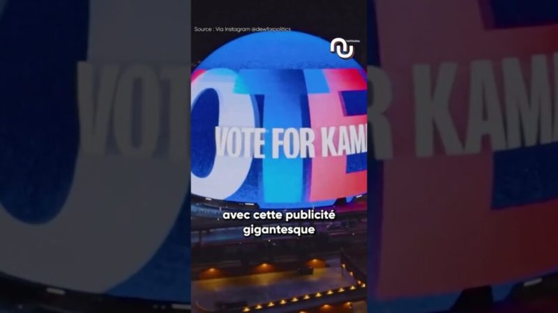 Kamala Harris s’est payé une des plus grandes pubs de l’Histoire avec la Sphere Las Vegas