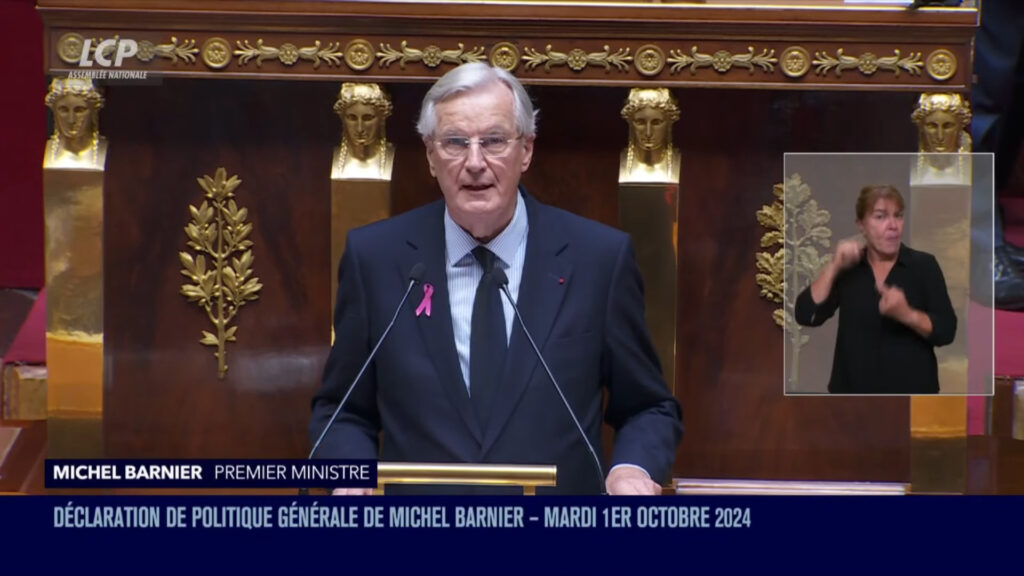 Michel Barnier AN