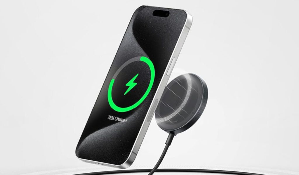 Chargeur Induction iPhone 15W MagGo  // Source : Anker