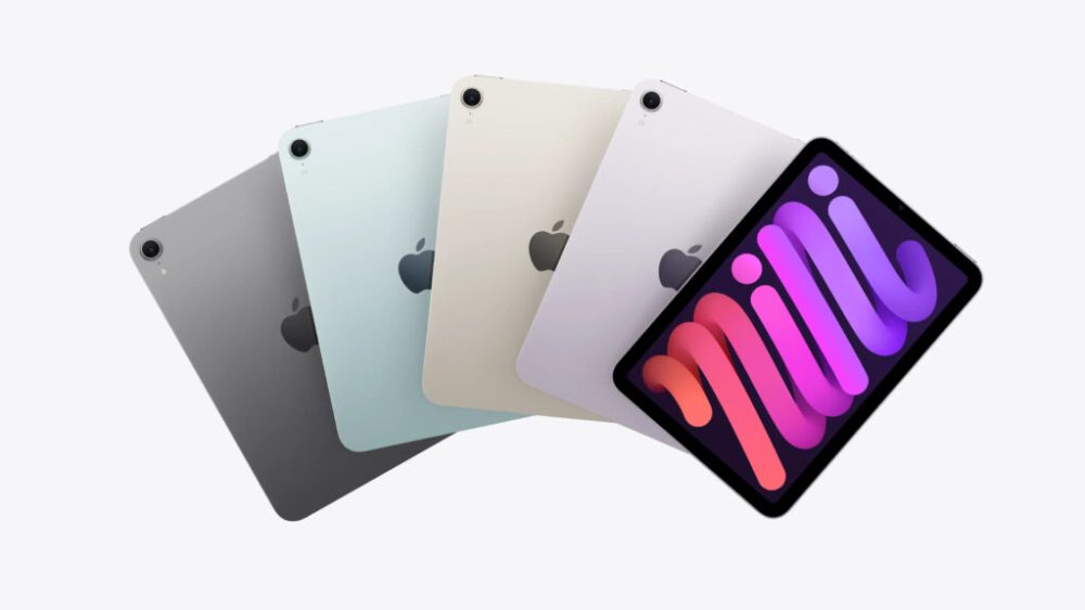 Couleurs de l'iPad Mini 7