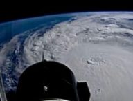 L'ouragan Milton vu depuis l'ISS. // Source : Nasa