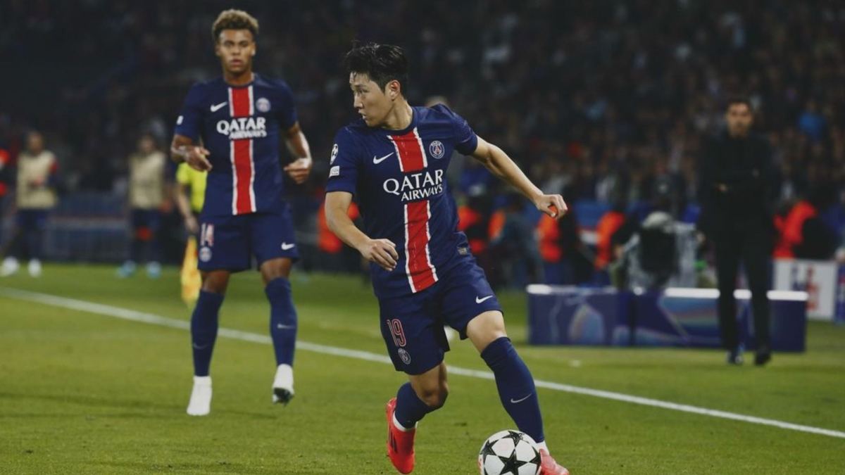 Kang-In Lee au PSG. // Source : Instagram 