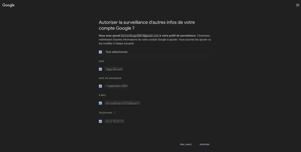 Le rapport sur le dark web de Google // Source : Numerama