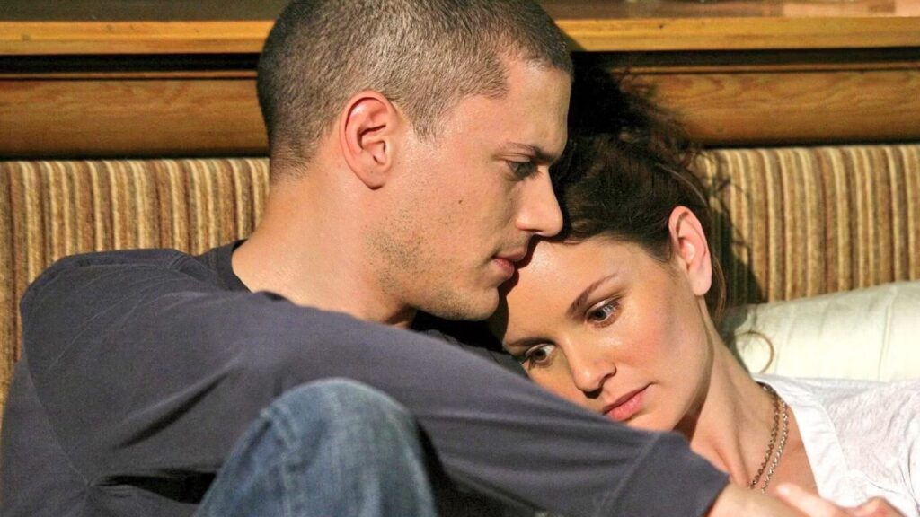 Sara et Michael, le couple phare de Prison Break // Source : Fox