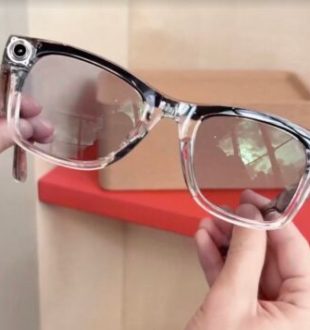 L'édition limitée transparente des Meta Ray-Ban.