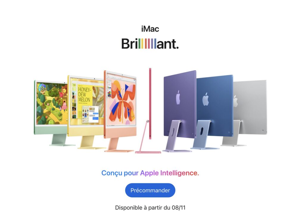 Pour la première fois, Apple fait la promotion d'Apple Intelligence en France. C'est normal, le Mac n'est pas concerné par les restrictions européennes.