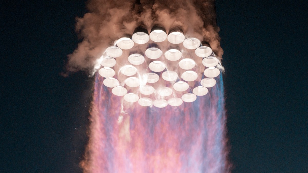 starship booster super heavy