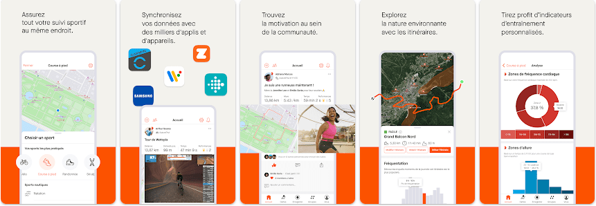 Strava, la plus polyvalente