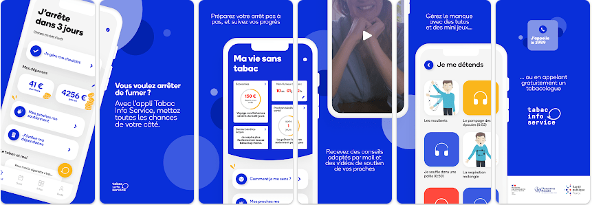 L'application Tabac Info Service