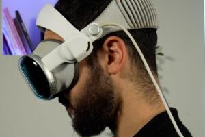 Le strap Annapro pour Apple Vision Pro. // Source : Numerama