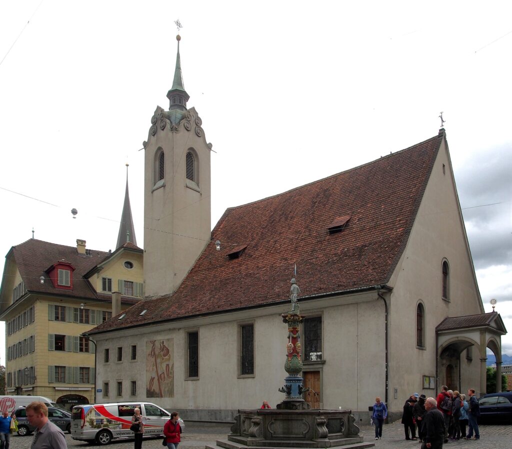 La Peterskapelle à Lucerne // Source : Wikipédia