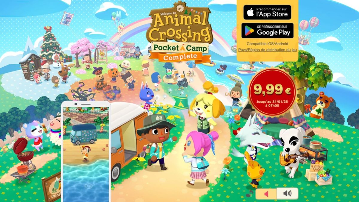 Animal Crossing Pocket Camp Complete // Source : Nintendo