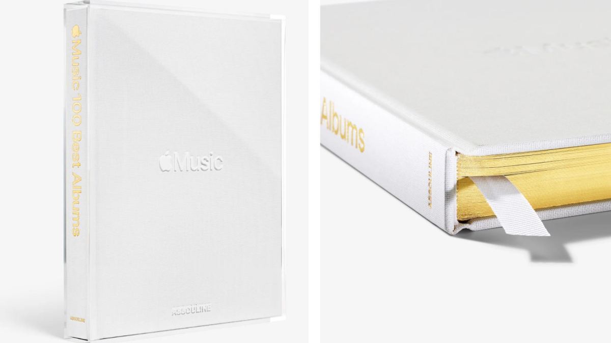 Le livre collector d'Apple Music // Source : Assouline