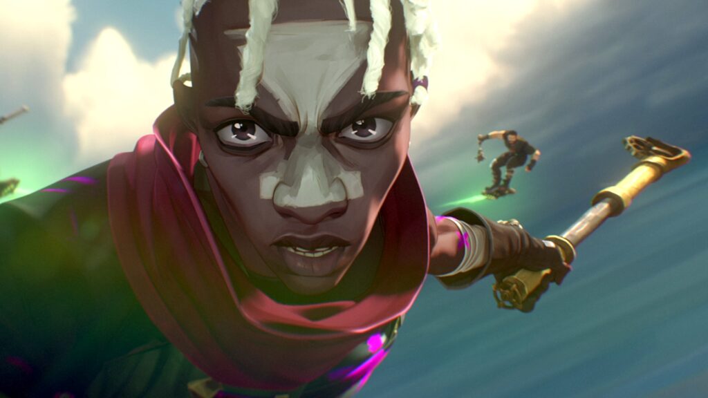 Ekko dans la saison 2 d'Arcane // Source : Netflix