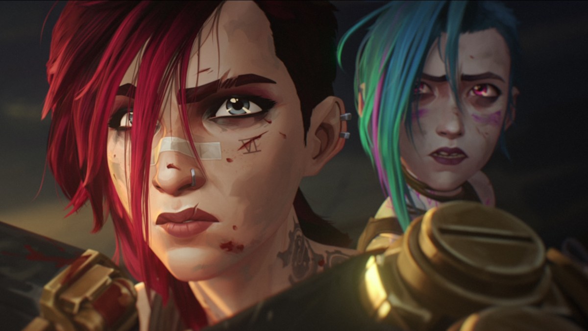 Vi et Jinx dans Arcane // Source : Netflix