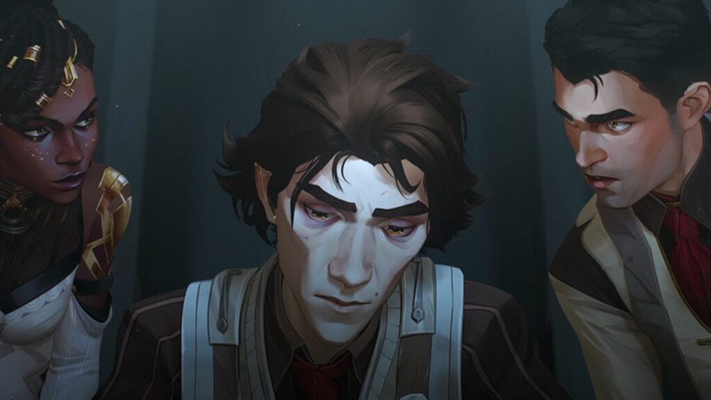 Mel, Viktor et Jayce dans Arcane // Source : Netflix