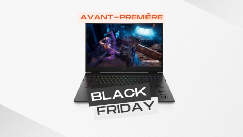 Le laptop gaming HP Omen sous RTX 4060 baisse de 500 € pour le pré-Black Friday