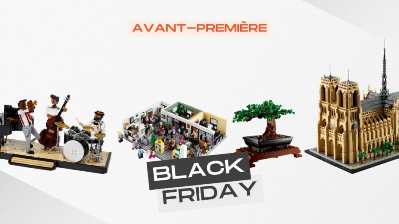 Les Lego profitent aussi du Black Friday : notre sélection de 4 superbes sets en promotion