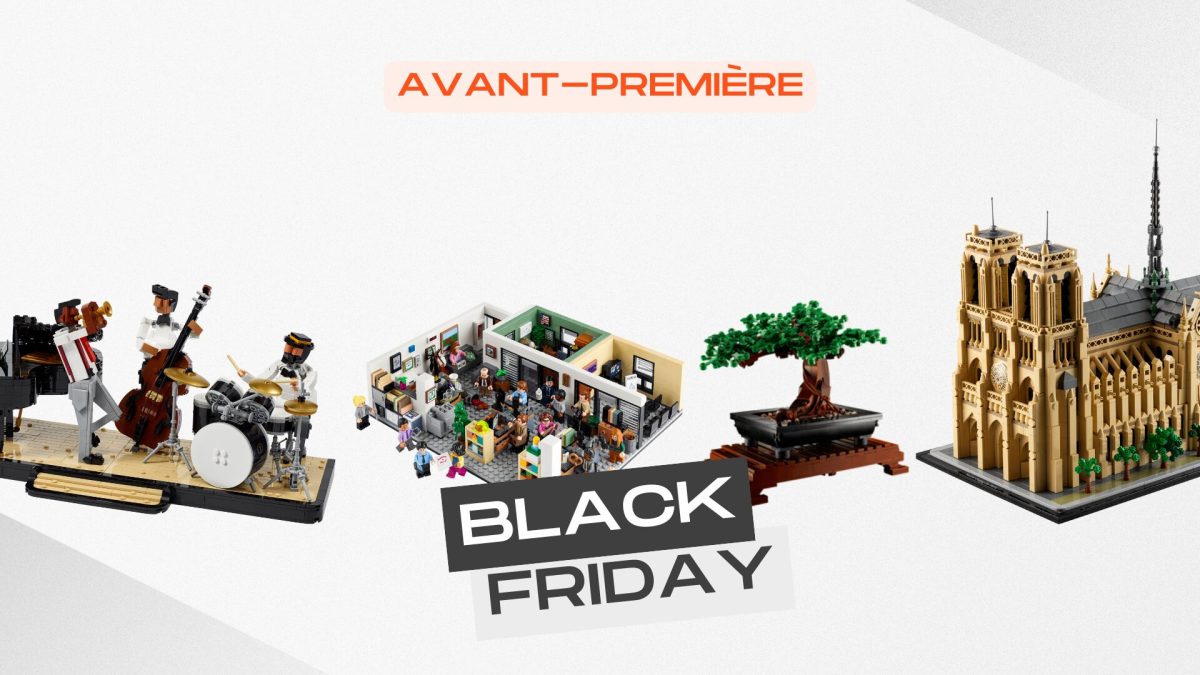 Lego Black Friday 2024 // Source : montage numerama