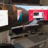 Le Mac Virtual Display du Apple Vision Pro en version ultrawide. // Source : Numerama