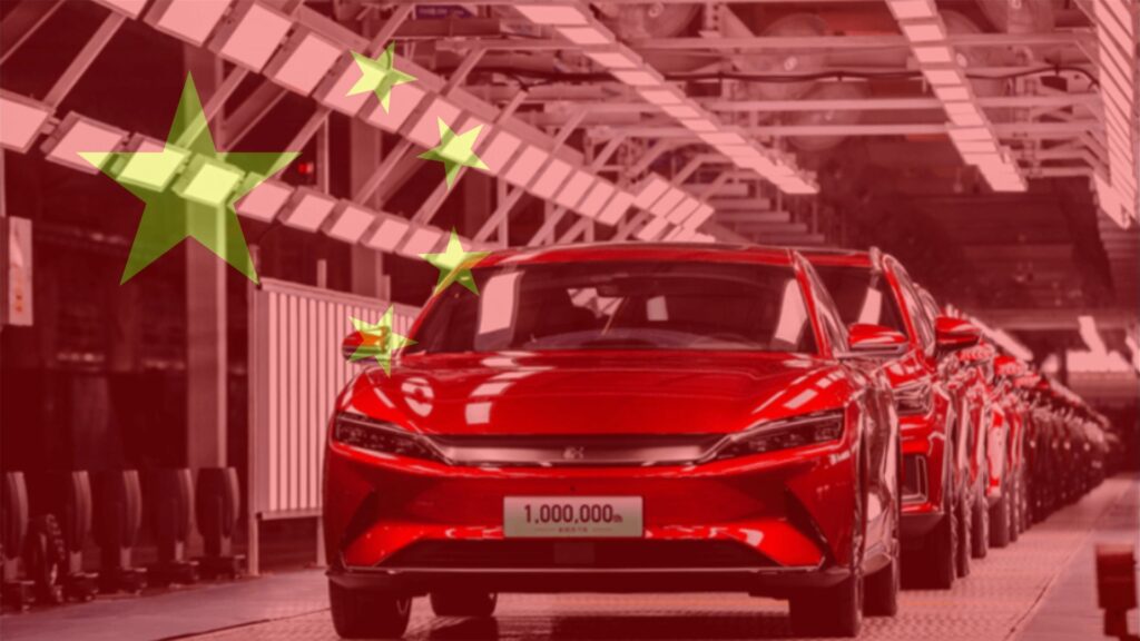 Production en Chine BYD // Source : BYD