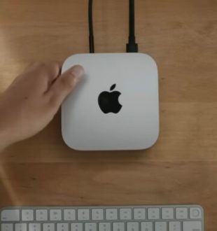 Mac mini équipé d'une puce M4 // Source : Apple Mac mini équipé d'une puce M4 // Source : Apple