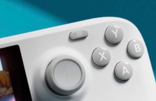 Steam Deck OLED blanc // Source : Valve