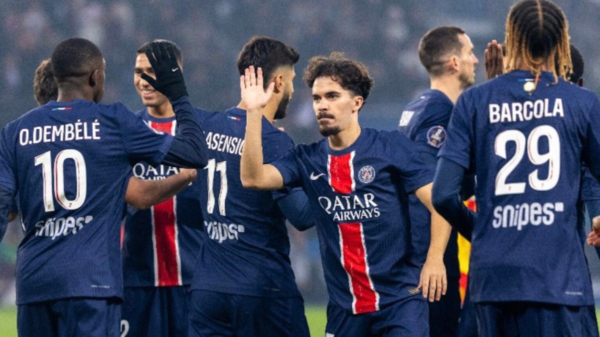 Le PSG // Source : Twitter PSG